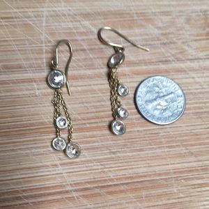 Gold Over Sterling Silver with Cubic Zirconia